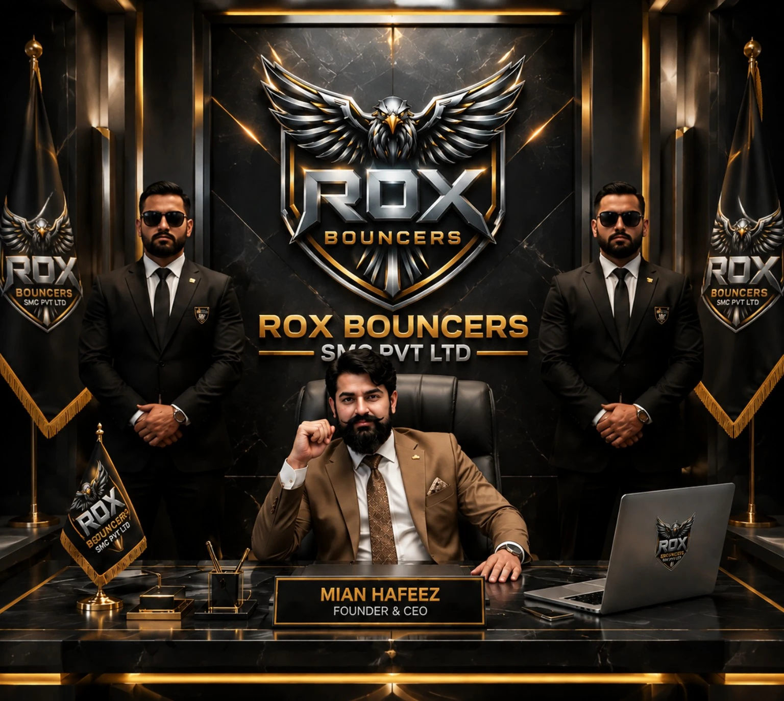 CEO & Founder of rox bouncer mian hafeez